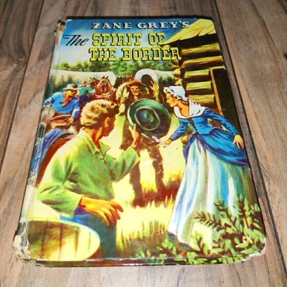1954 Zane Grey's The Spirit Of The Border Whitman's Book - Picture 1 of 8